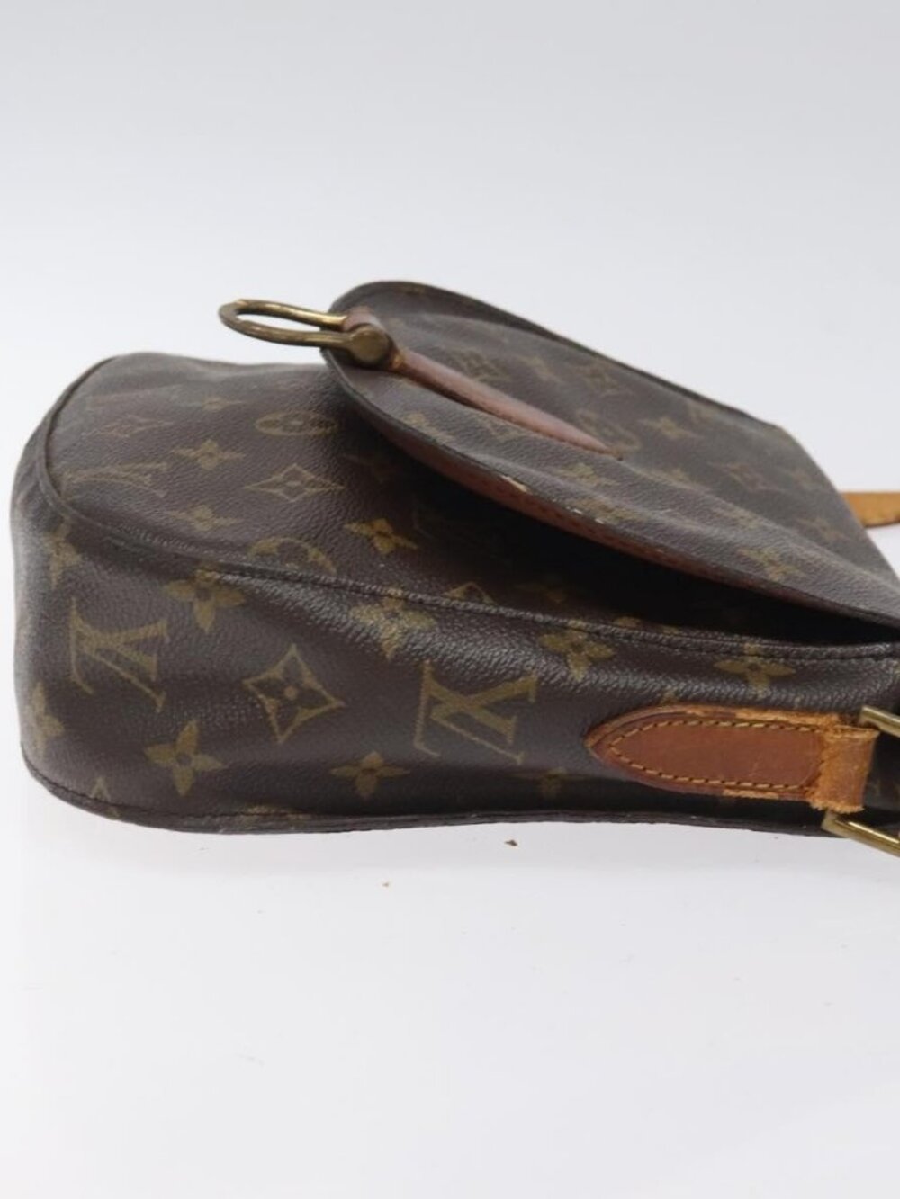 LOUIS VUITTON Monogram Monogram Saint Cloud GM Shoulder Bag M51242 Auth 122628 - Picture 4 of 16